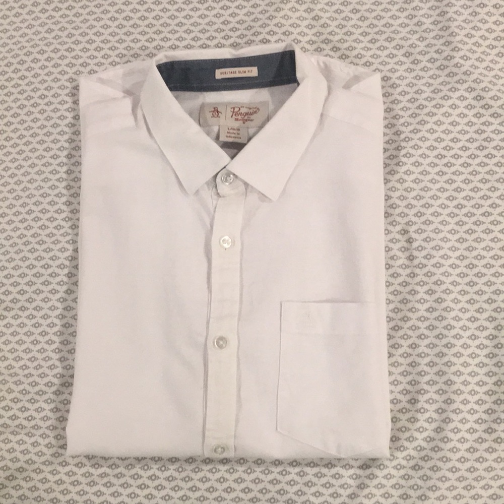 Penguin short sleeve button down